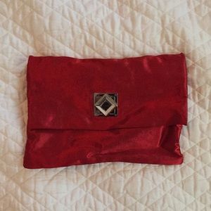 Crimson MICHAEL Michael Kors Clutch